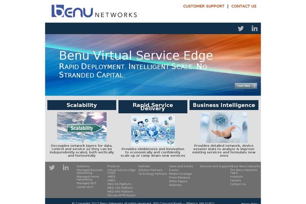 benu.net site used Ibeam-cms
