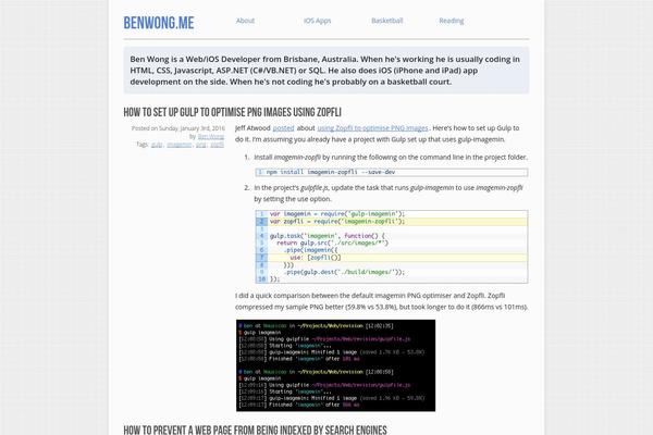 Roots theme site design template sample