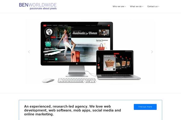 Satellite theme site design template sample