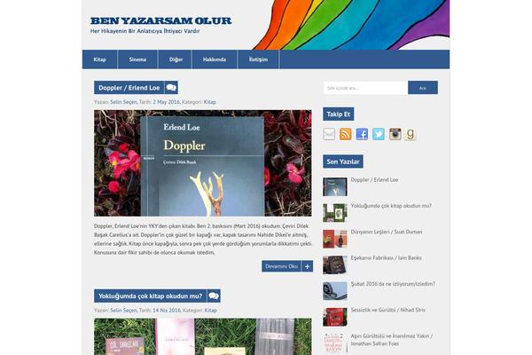 Saturation theme site design template sample