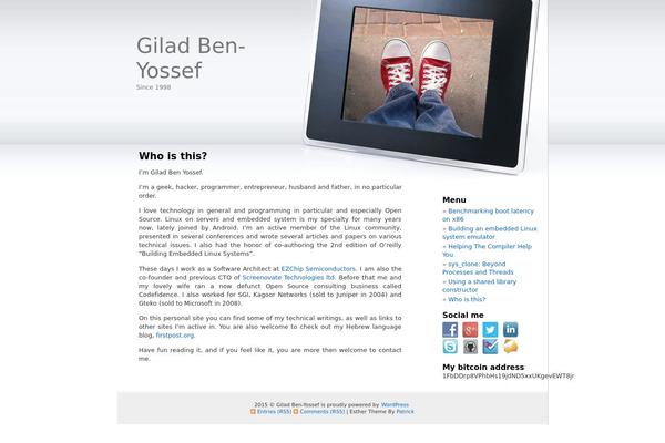 benyossef.com site used Esther