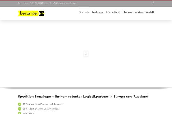 benzinger-spedition.de site used Benzinger