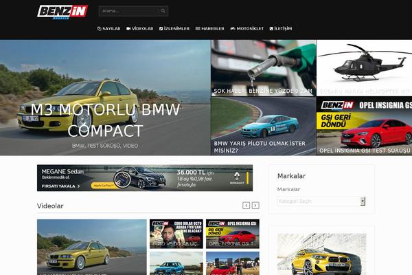 Truemag theme site design template sample