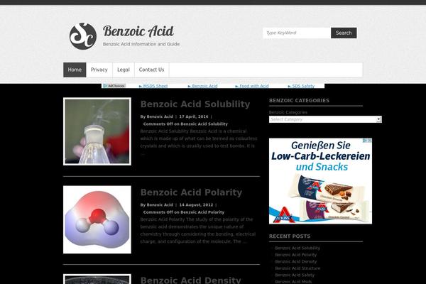 Simple Catch theme site design template sample