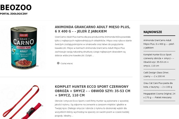 beo-zoo.pl site used Apprise