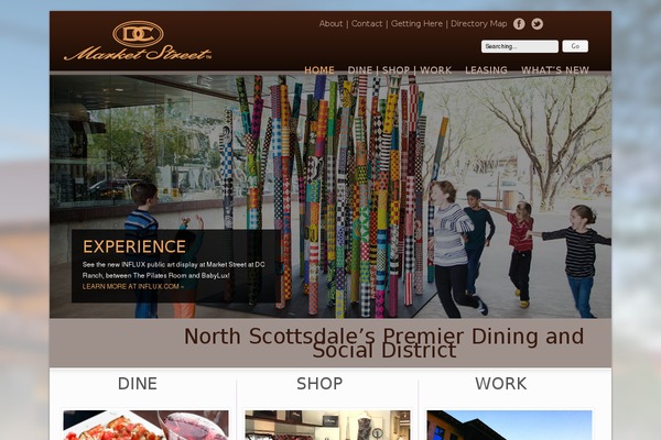 Magnum theme site design template sample