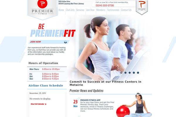 Premier theme site design template sample