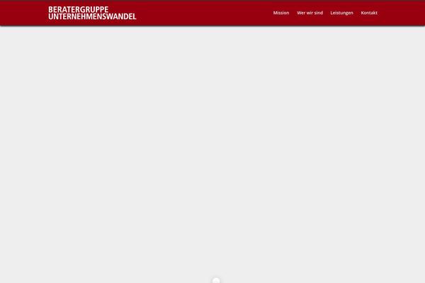 Divi Child theme site design template sample