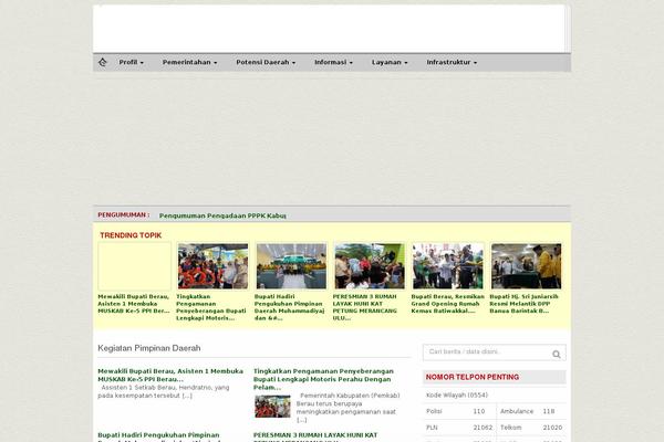Site using FP News Ticker plugin