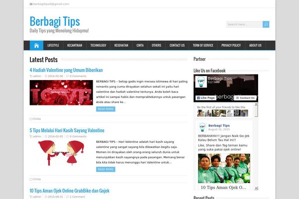 HappenStance theme site design template sample