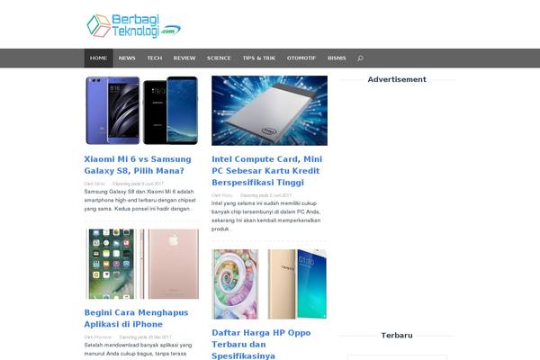 NewsMag theme site design template sample