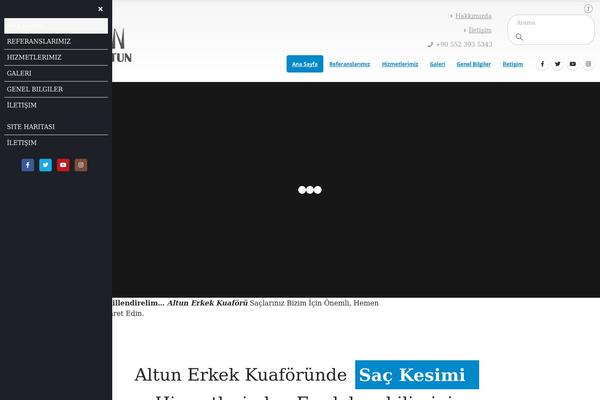 Porto theme site design template sample