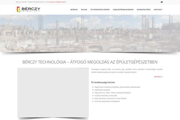Qualia theme site design template sample
