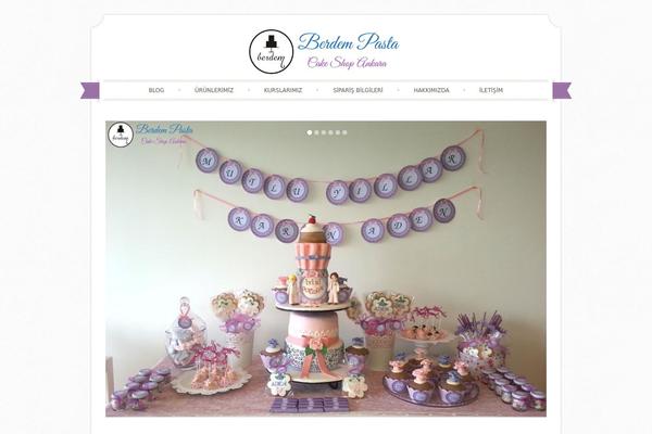 Sugar & Spice pro theme site design template sample