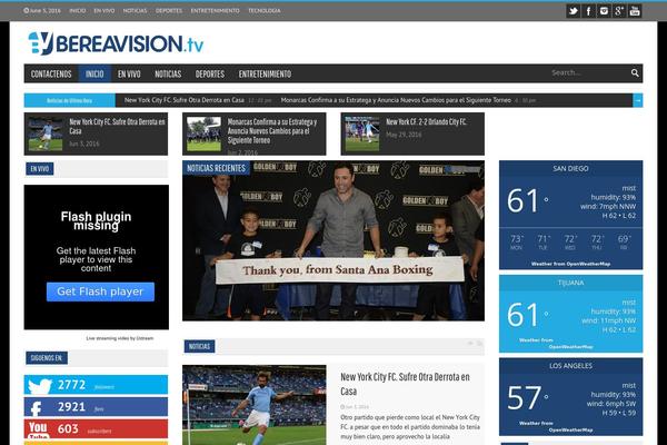 bereavision.tv site used StarMag