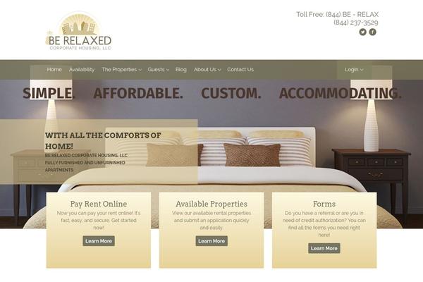 Vilva theme site design template sample