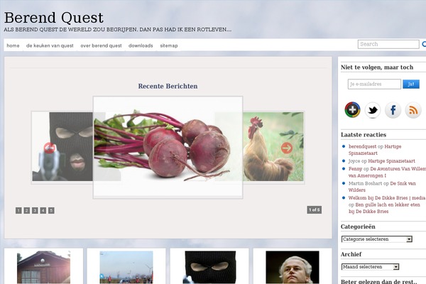 Site using WP Twitter Feeds plugin
