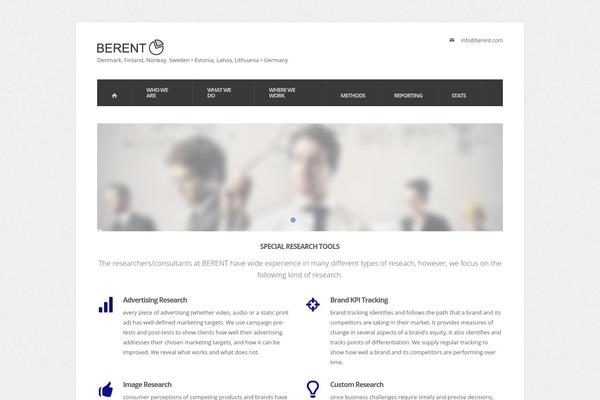 Seabird theme site design template sample