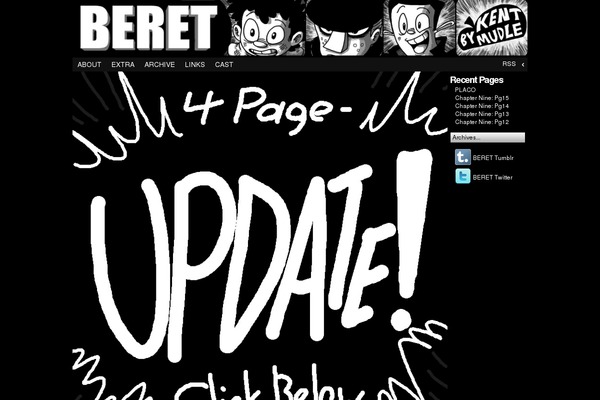 ComicPress theme site design template sample