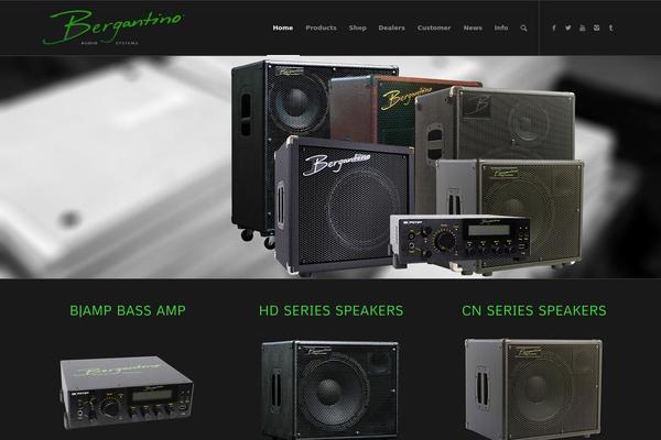 bergantino.com site used Enfold