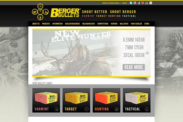 berger-theme theme websites examples