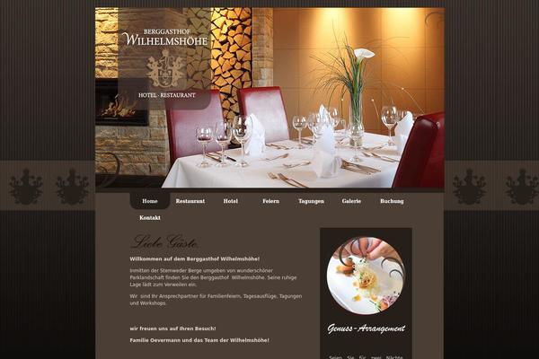 Nami theme site design template sample