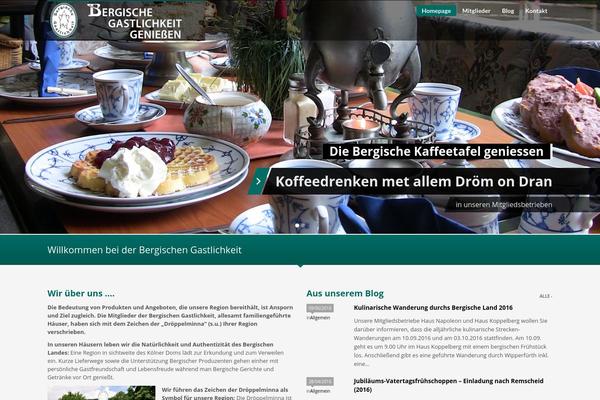 Kallyas theme site design template sample