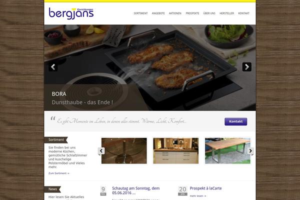 Minfolio theme site design template sample