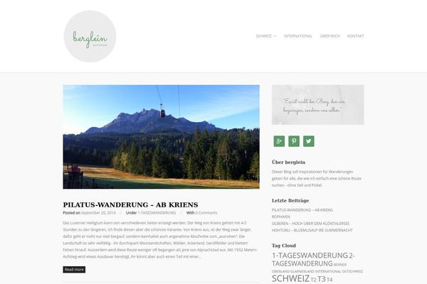Elegant theme site design template sample