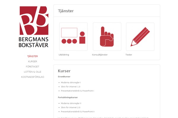 Solo theme site design template sample