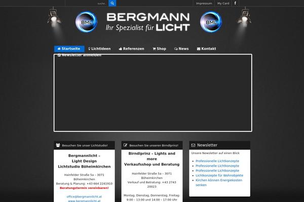 bergmann WordPress theme, websites list used bergmann theme bergmann theme websites examples