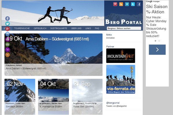 Site using Wp-strava plugin