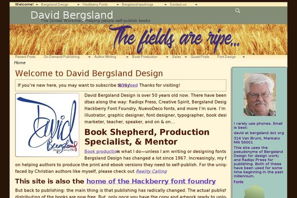bergsland.org site used Weaver-xtreme-child