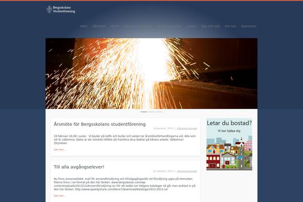 Salutation theme site design template sample