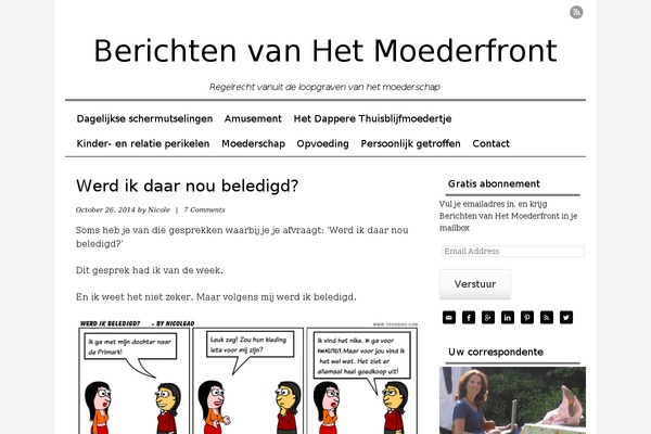 Mon Cahier theme site design template sample