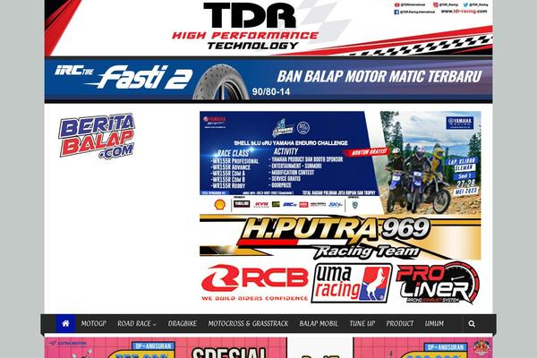beritabalap.com site used Colornews-pro