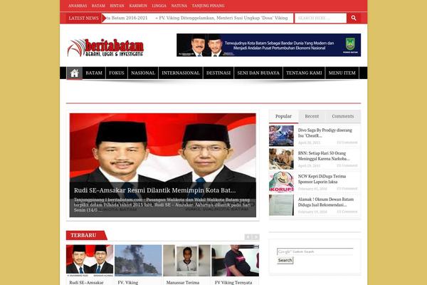 Effectivenews theme site design template sample