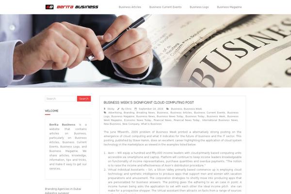 Minamaze theme site design template sample