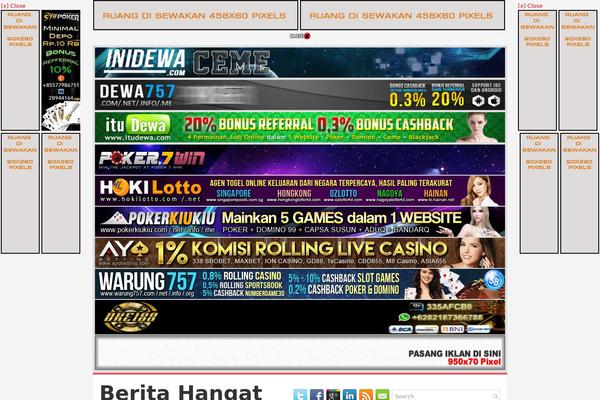 beritahangat.net site used Sonix