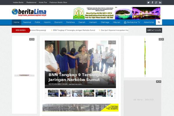 beritalima.com site used Bloggingpro