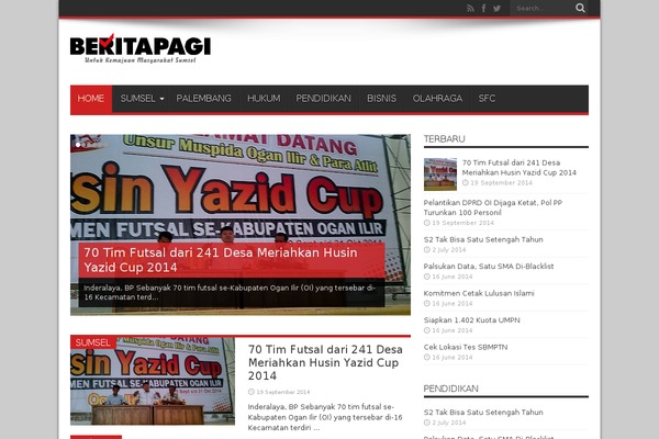 Jarida 2.0.0 theme site design template sample