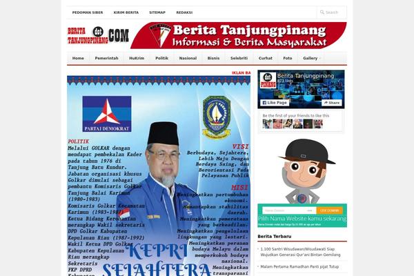 Newswire theme site design template sample