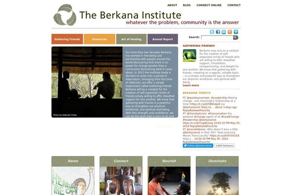 berkana.org site used Berkanainstitute
