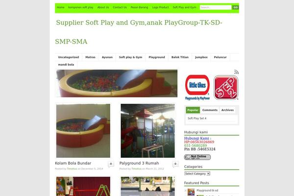 Cleartype theme site design template sample