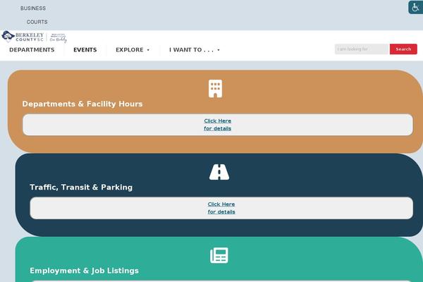 Site using Wp-accessibility-helper plugin