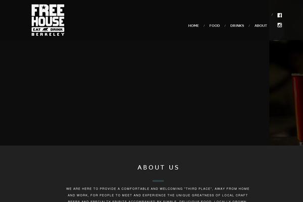 Hypnos theme site design template sample