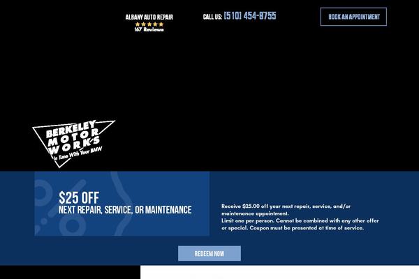 Bones theme site design template sample