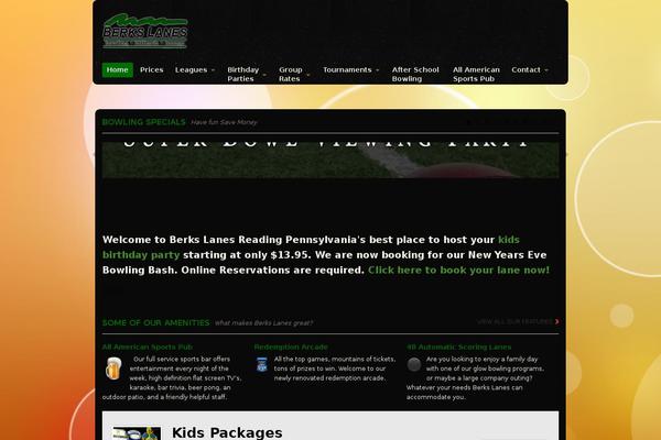 Merchant theme site design template sample
