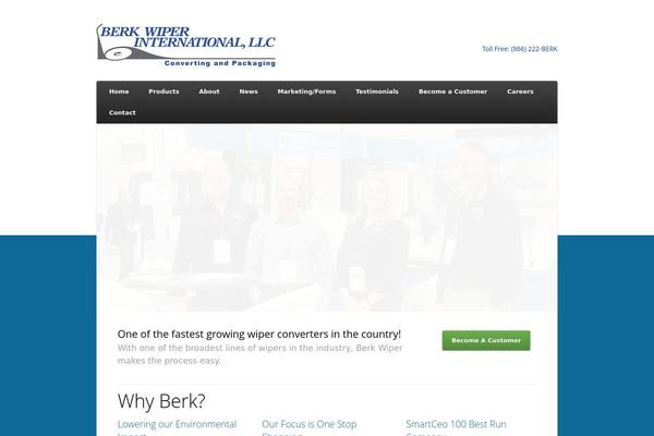 Nexus theme site design template sample