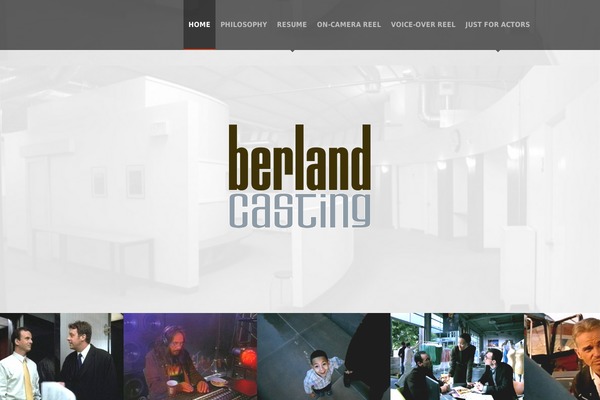 Supernova theme site design template sample